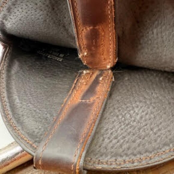 Justin Cowboy Boots Brown Leather Western Embroidered Men’s 9B (Women’s 10.5) - Picture 13 of 15